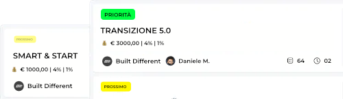 Schermata della sezione Deals con le opportunità in evidenza